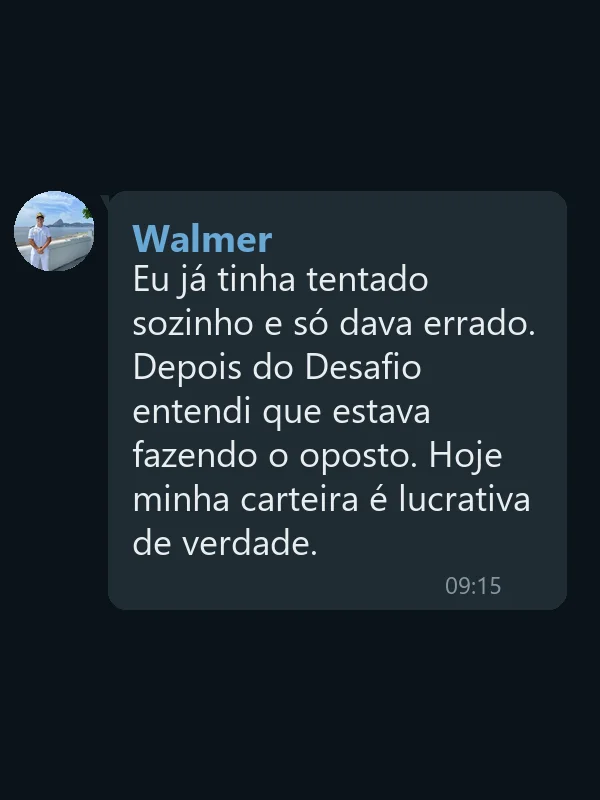 Depoimento Walmer